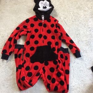 Super cute Minnie Mouse Pajama Onesie
